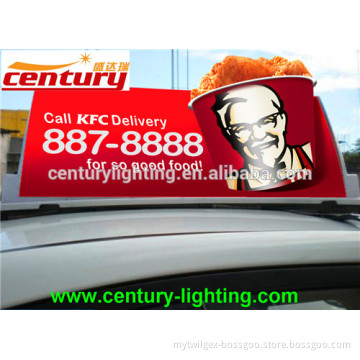 car magnet roof sign
